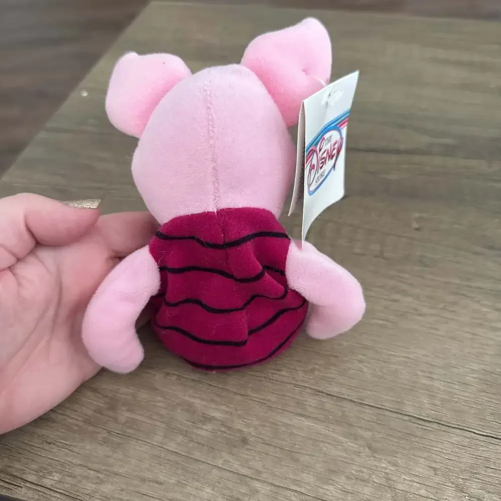 Disney Store Piglet Mini‎ Bean Bag Plush, Winnie The Pooh